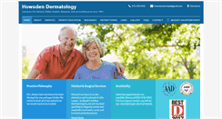 Desktop Screenshot of howsdendermatology.com